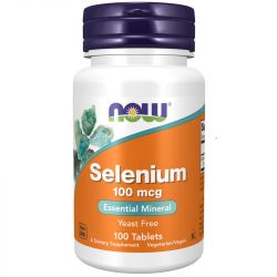NOW Foods Selenium 100mcg Tablets 100