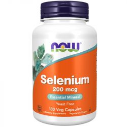 NOW Foods Selenium 200mcg Capsules 180
