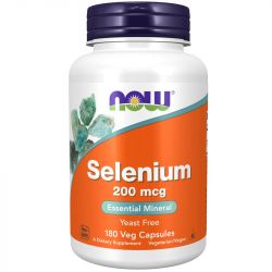 NOW Foods Selenium 200mcg Capsules 180
