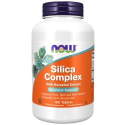 NOW Foods Silica Complex with Horsetail Extract Tablets 180
