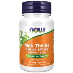 NOW Foods Silymarin with Turmeric 150mg Capsules 60