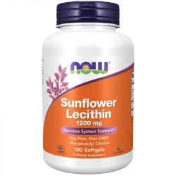 NOW Foods Sunflower Lecithin 1200mg Softgels 100
