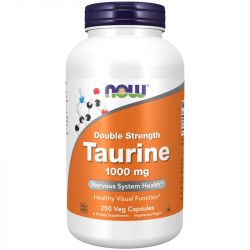 NOW Foods Taurine 1000mg Double Strength Capsules 250
