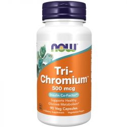 NOW Foods Tri-Chromium 500mcg Capsules 90
