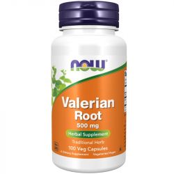 NOW Foods Valerian Root 500mg Capsules 100
