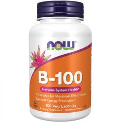 NOW Foods Vitamin B-100 Capsules 100
