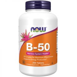NOW Foods Vitamin B-50 Capsules 250

