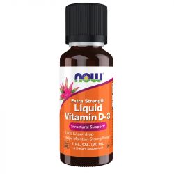 NOW Foods Vitamin D-3 Liquid 1000iu (Extra Strength) 30ml
