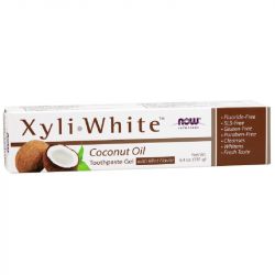 NOW Foods XyliWhite Coconut Oil Toothpaste Gel 181g