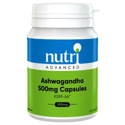 Nutri Advanced Ashwagandha 500mg Capsules 60