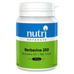 Nutri Advanced Berberine 250 Capsules 60