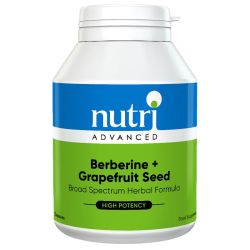 Nutri Advanced Berberine + Grapefruit Seed Capsules 120