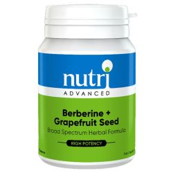 Nutri Advanced Berberine + Grapefruit Seed Capsules 60