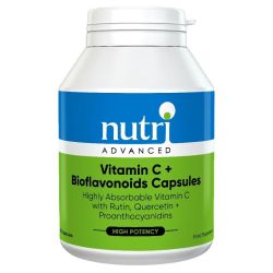 Nutri Advanced Vitamin C + Bioflavonoids Capsules 100