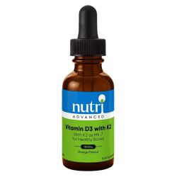 Nutri Advanced Vitamin D3 with K2 Liquid 30ml