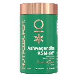Nutriburst Ashwagandha KSM-66 Gummies 60