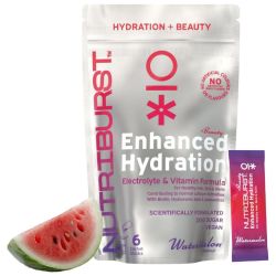 Nutriburst Enhanced Hydration + Beauty Watermelon Flavour Sachets 6 