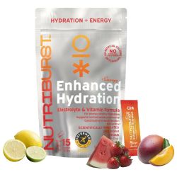 Nutriburst Enhanced Hydration + Energy Mixed Fruit Flavour Sachets