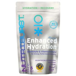 Nutriburst Enhanced Hydration + Recovery Mixed Fruit Flavour Sachets 6 