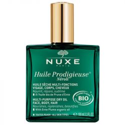 NUXE Huile Prodigieuse Néroli Multi-Purpose Dry Oil for Face, Body and Hair 100ml