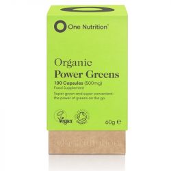 One Nutrition PowerGreens 500mg Vegicaps 100