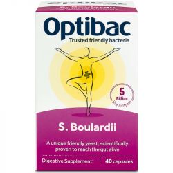  Optibac Saccharomyces Boulardi Capsules 40