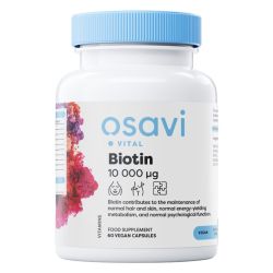 Osavi Biotin 10mg Extra Strength Capsules 60