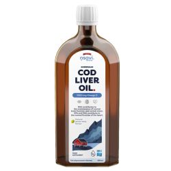 Osavi Norwegian Cod Liver Oil 1000mg Omega 3 (Lemon-Mint) 500ml