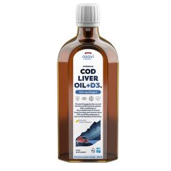 Osavi Norwegian Cod Liver Oil + D3 1000mg Omega 3 (Lemon) 250ml