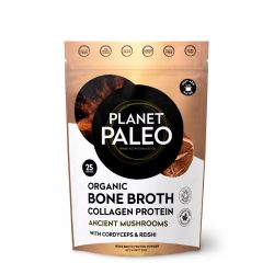 Planet Paleo Organic Bone Broth Collagen Protein Ancient Mushroom 225g