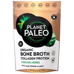 Planet Paleo Organic Bone Broth Collagen Protein Cooling Herbs 225g 