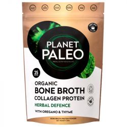 Planet Paleo Organic Bone Broth Collagen Protein Herbal Defence 225g