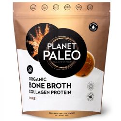 Planet Paleo Organic Bone Broth Collagen Protein Pure 450g