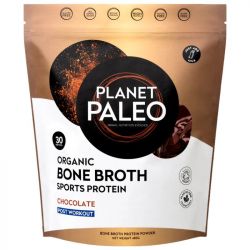 Planet Paleo Organic Bone Broth Sports Protein Chocolate 480g