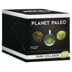 Planet Paleo Pure Collagen Matcha Latte Sachets 15