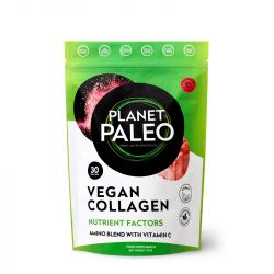Planet Paleo Vegan Collagen Factors Strawberry 231g