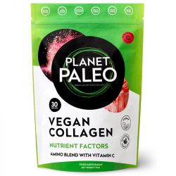 Planet Paleo Vegan Collagen Factors Strawberry 231g