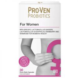 ProVen Probiotics Women's Lactobacillius & Bifidus with Cranbery Capsules 30