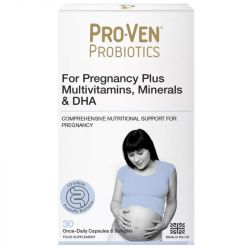 ProVen Probiotics Lactobacillus & Bifidus for Pregnancy+Multivitamins & DHA 60