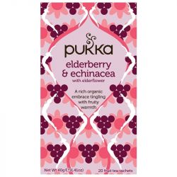 Pukka Elderberry and Echinacea Tea Bags 80
