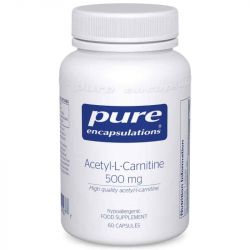 Pure Encapsulations Acetyl-L-Carnitine 500mg Capsules 60