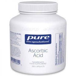 Pure Encapsulations Ascorbic Acid Capsules 250