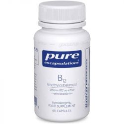 Pure Encapsulations B12 (methylcobalamin) Capsules 60