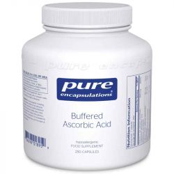 Pure Encapsulations Buffered Ascorbic Acid Capsules 250