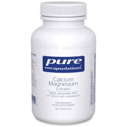 Pure Encapsulations Calcium Magnesium (citrate) Capsules 90