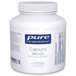 Pure Encapsulations Calcium (MCHA) Capsules 180