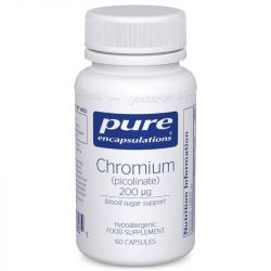 Pure Encapsulations Chromium (picolinate) 200 mcg Capsules 60