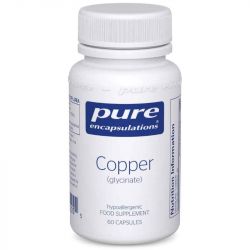 Pure Encapsulations Copper (glycinate) Capsules 60