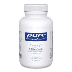 Pure Encapsulations Essential-C & Flavonoids Capsules 90