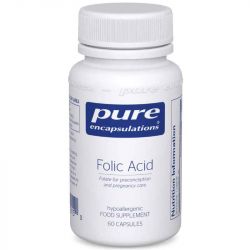 Pure Encapsulations Folic Acid Capsules 60